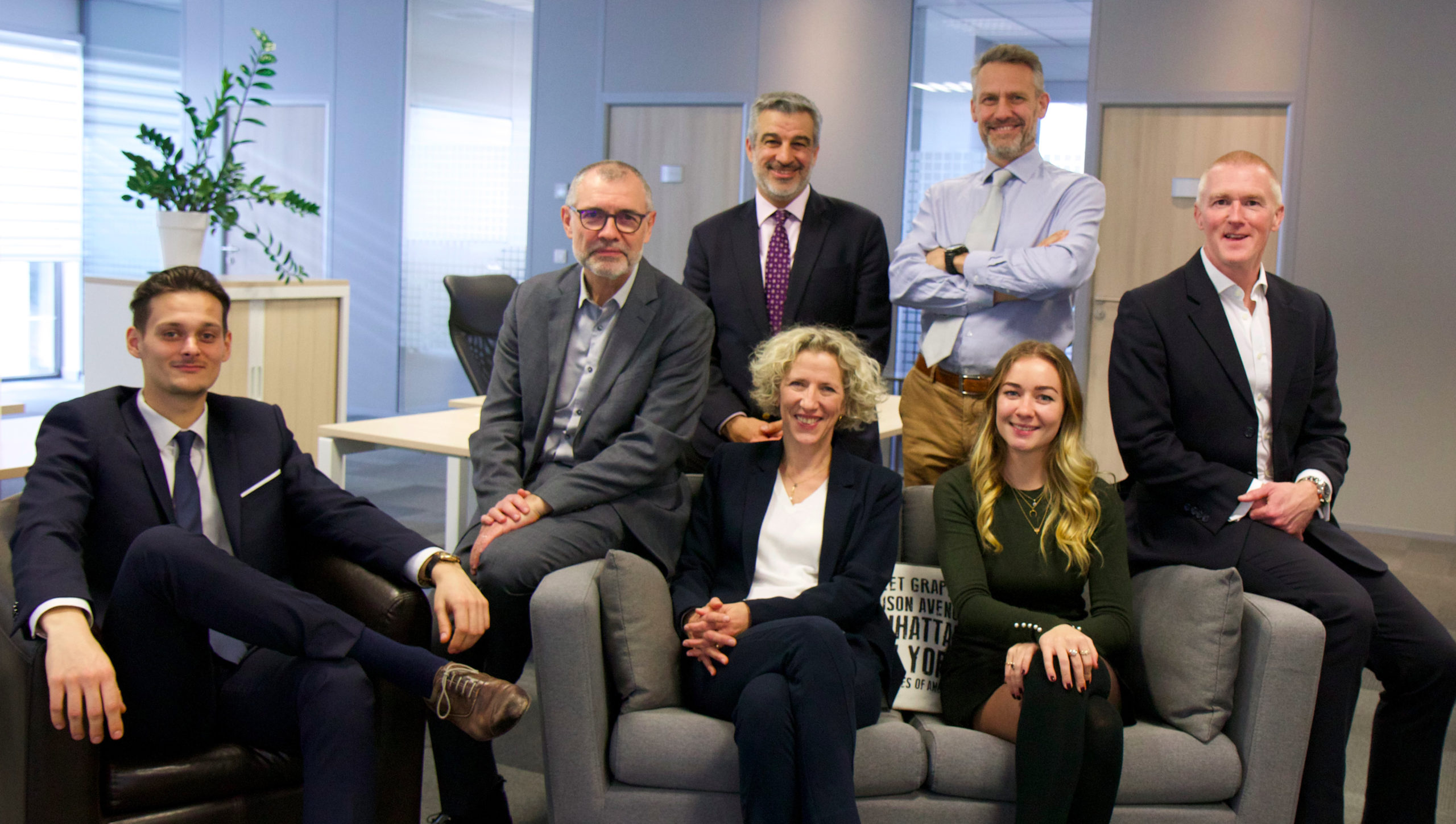 Équipe COÉOS GROUPE - Gérald MAESTU - Bruno BOUVIER - Kevin TULLETT - Laurent FLORY - Christine ILTIS - Gaetan LEMOINE - Marla COURAT