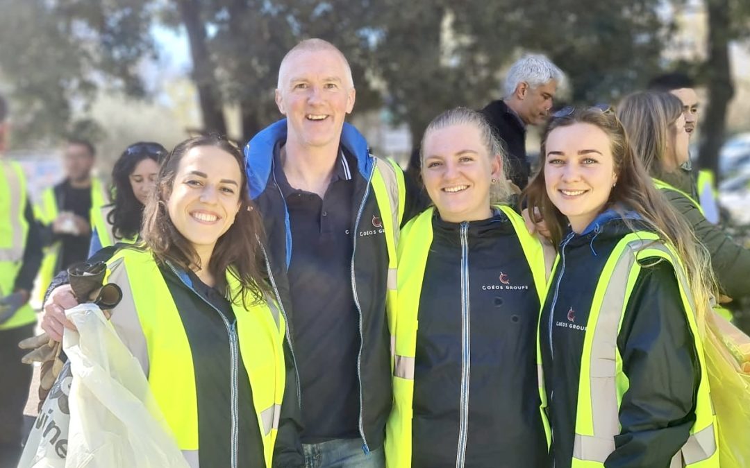 COÉOS Groupe au Clean Up Day de Sophia Antipolis