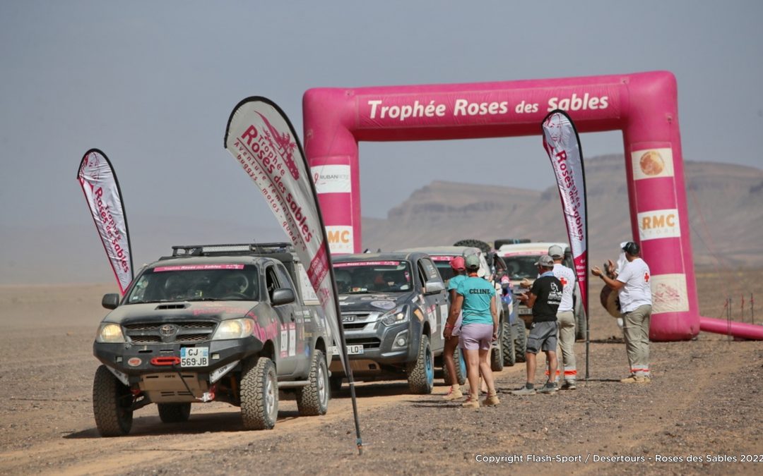 Trophée Roses des Sables 2023 : un rallye 100% féminin et humanitaire